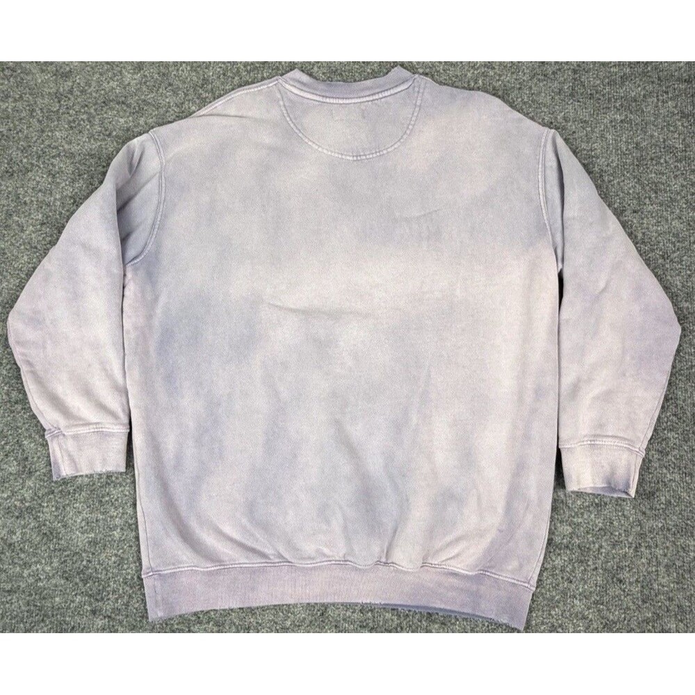 Anine Bing Tyler Sweatshirt Washed Lavender Size XL - Picture 6 of 11